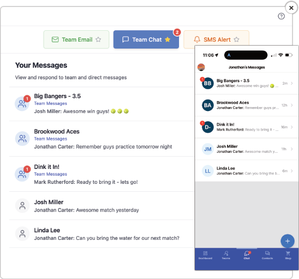 Website and Mobile App Chat